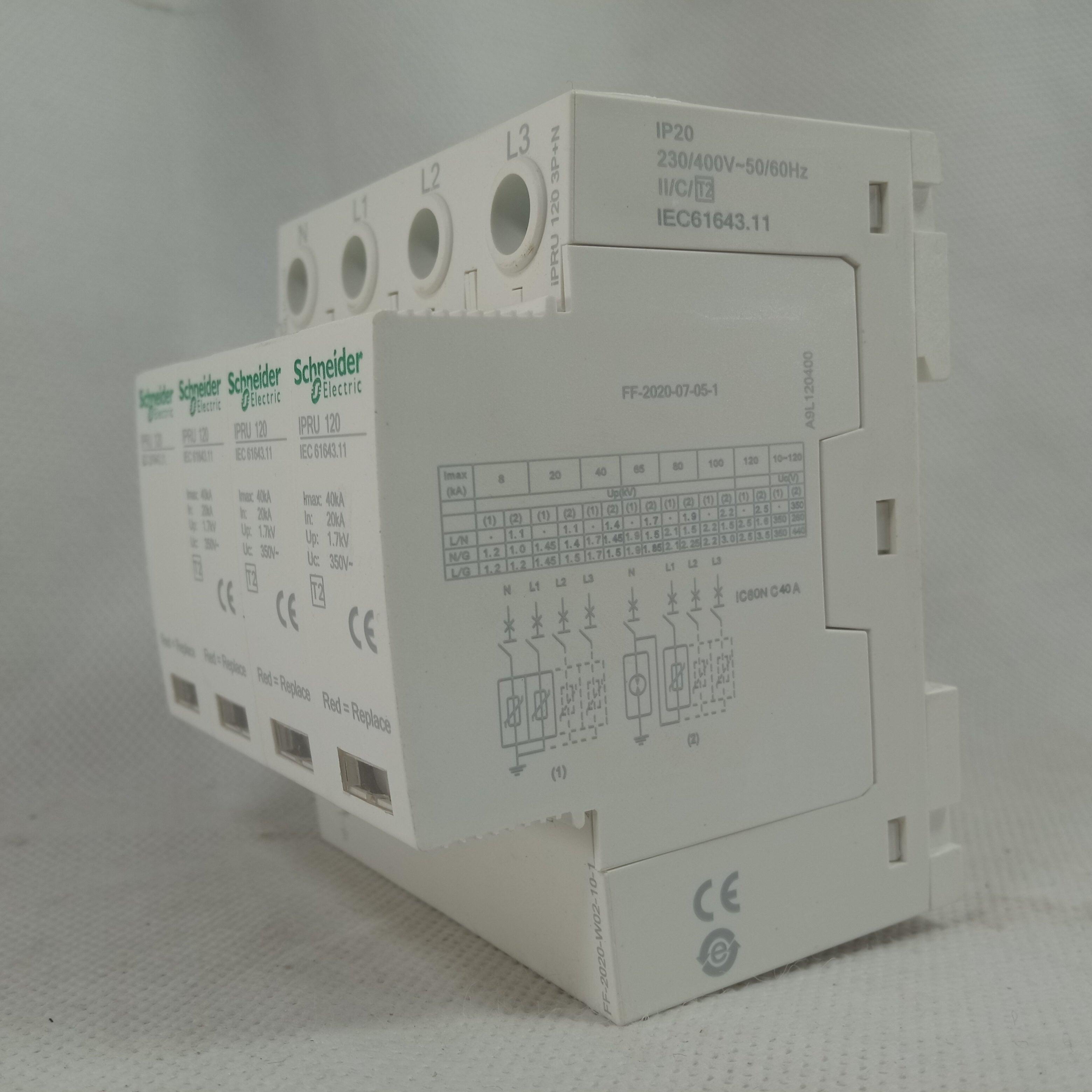 Schneider IPRU Surge Protection Device SPD 4 Pole AC 350V in Pakistan thumbnail 4