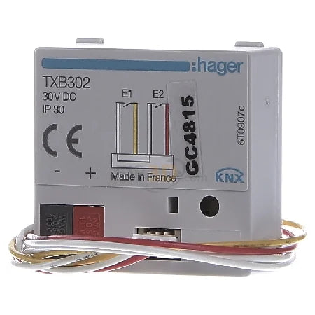 Hager 2 Channel binary input 2-fold TXB302 in Pakistan