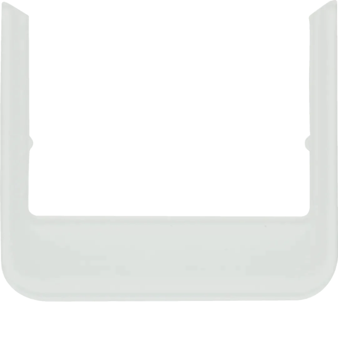 Hager 13192109 Round Frame, Glass, Polar white in Pakistan thumbnail 2