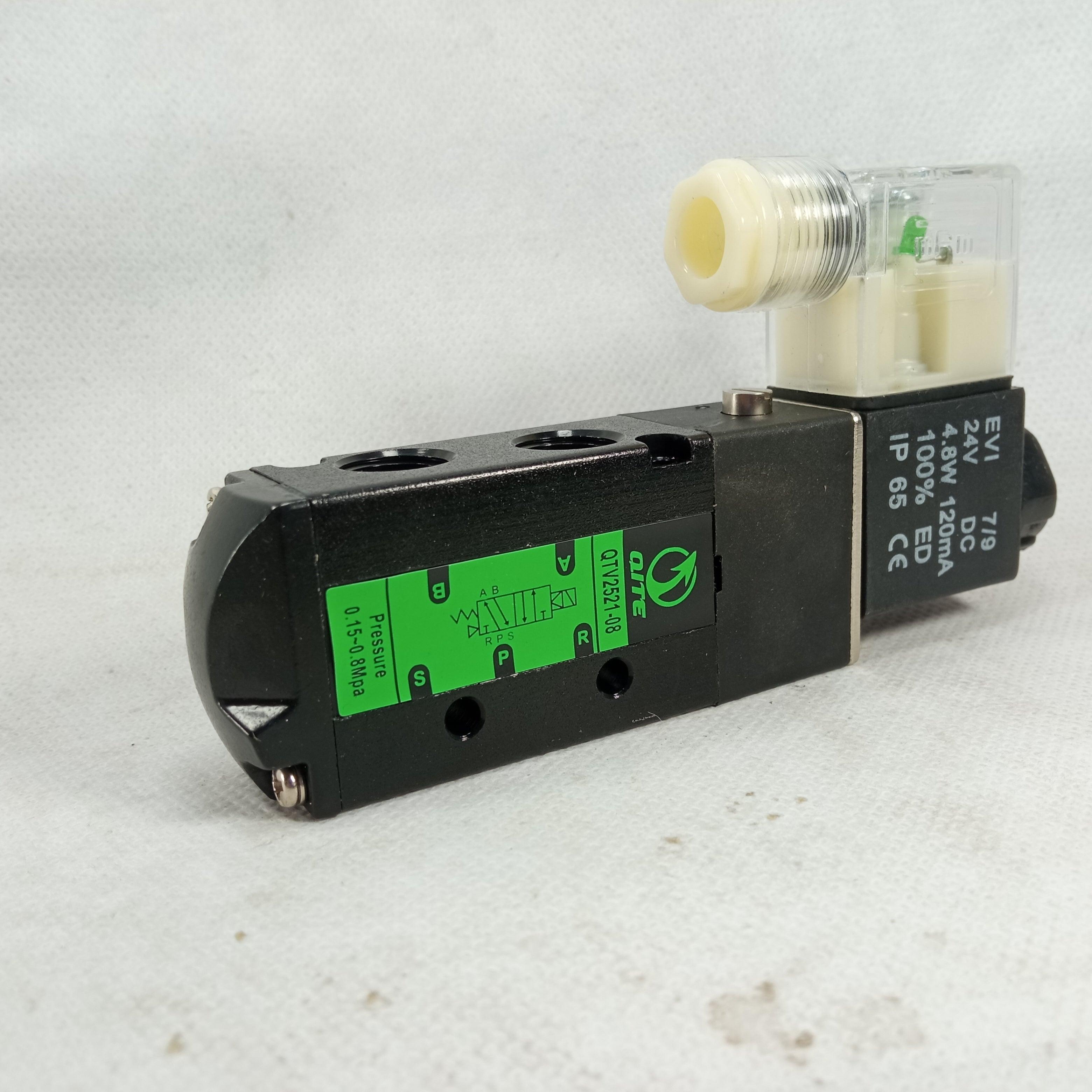 Airtac Type Solenoid Valve 4V210-08 QTV2521-08 in Pakistan thumbnail 2