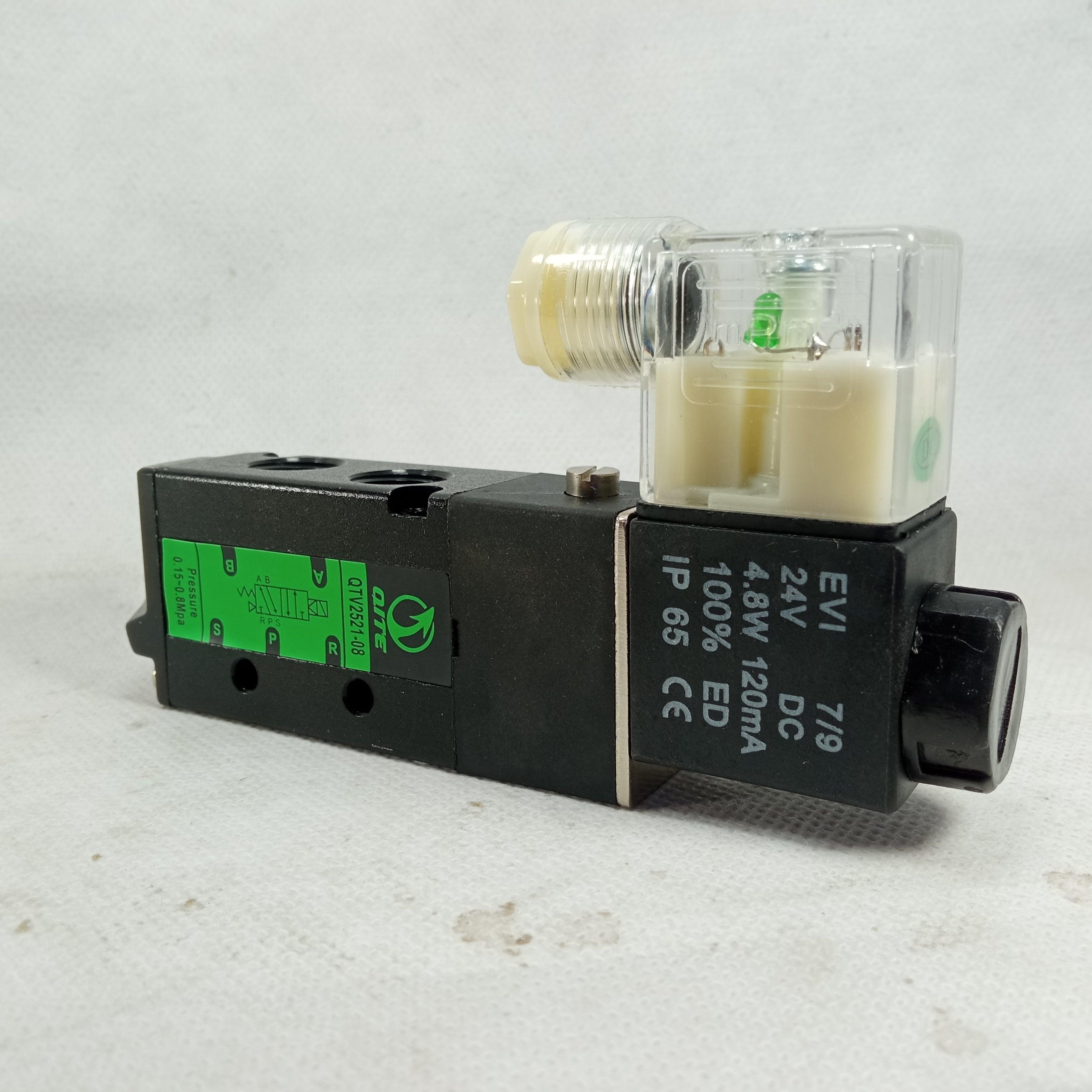 Airtac Type Solenoid Valve 4V210-08 QTV2521-08 in Pakistan thumbnail 3