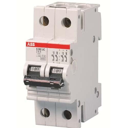 ABB Refurbished Circuit Breaker, 2 Pole, - 10A