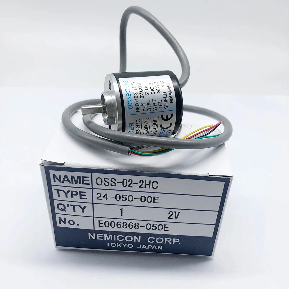 OSS-02-2HC Rotary Encoder 4mm Shaft 200P/R 5 24VDC 30mm Diameter in Pakistan
