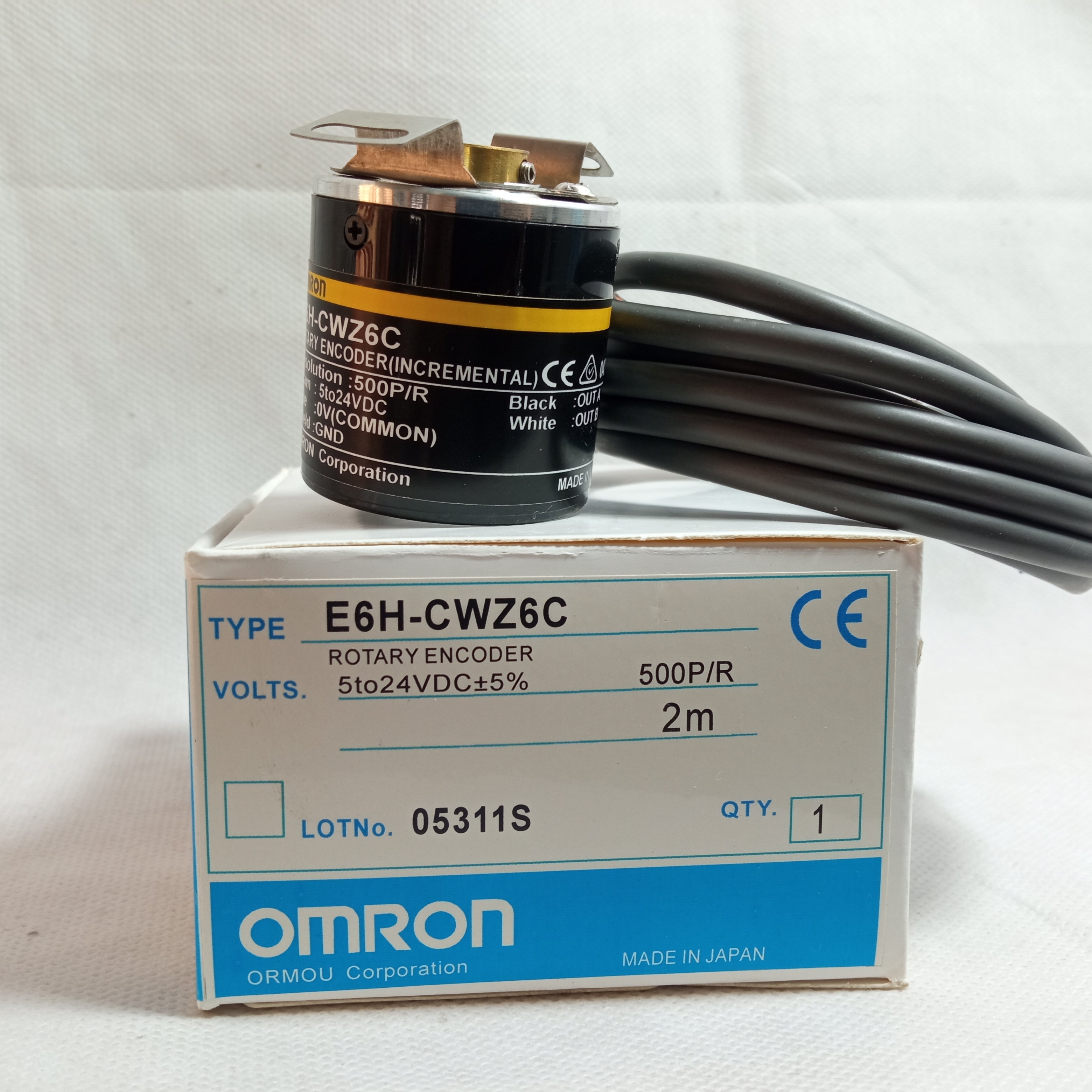 1024PPR Omron E6H-CWZ6C Rotary Encoder 5 24VDC in Pakistan - 1000PPR thumbnail 7