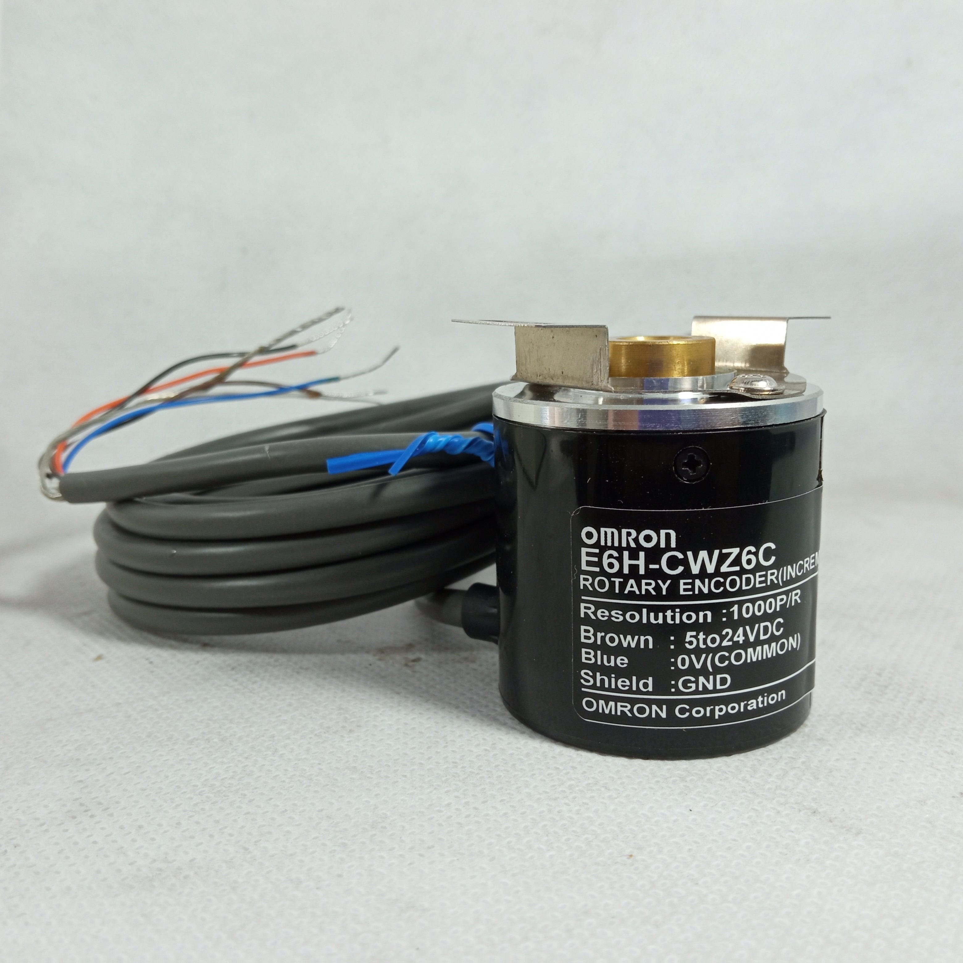 1000PPR Omron E6H-CWZ6C Rotary Encoder 5 24VDC in Pakistan thumbnail 3