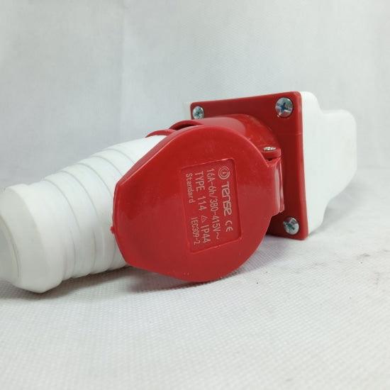 Tense IP44 4Pin Industrial Socket in Pakistan - 16A thumbnail 2