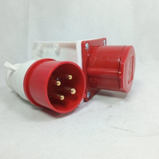 Tense IP44 4Pin Industrial Socket in Pakistan - 32A thumbnail 6