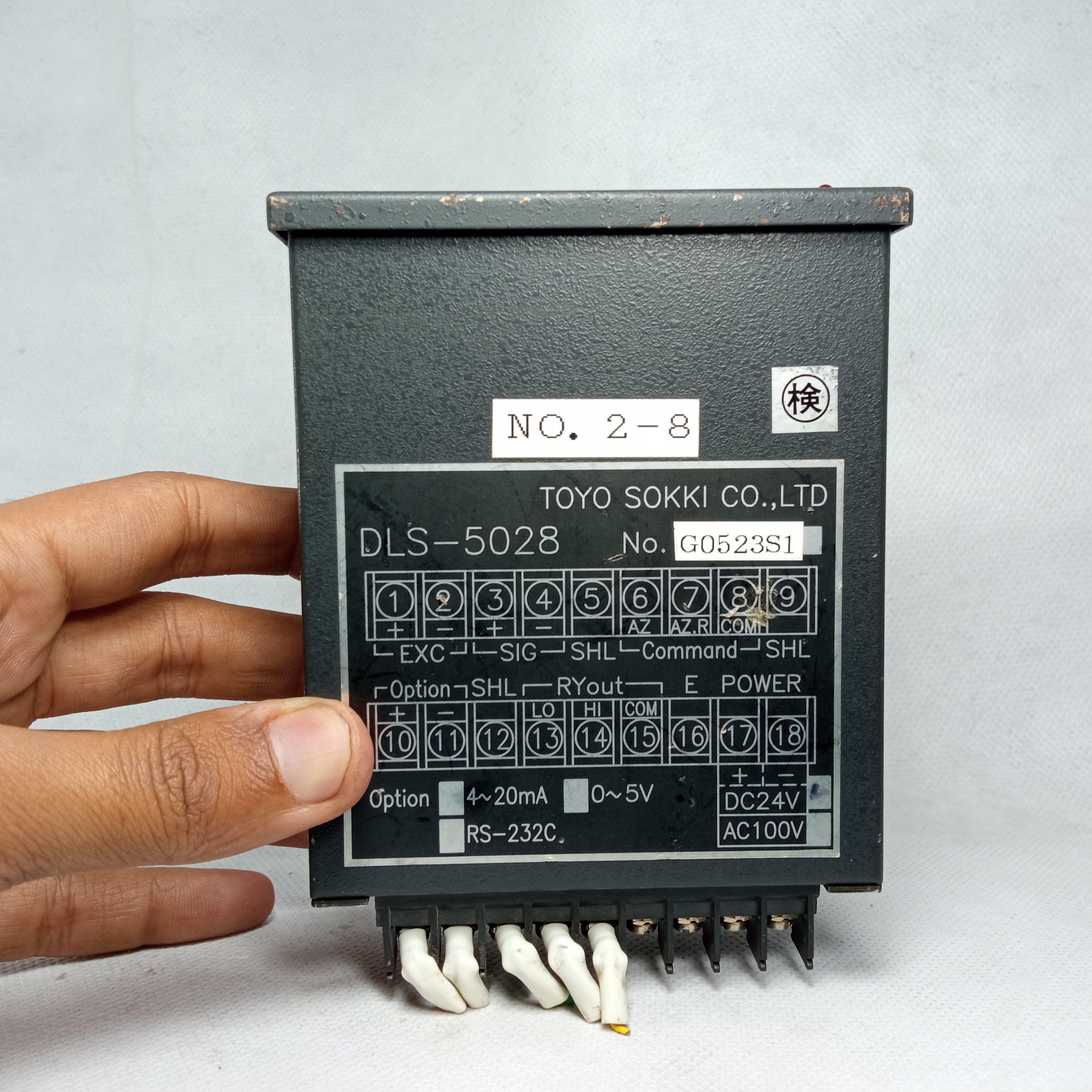 Toyo Sokki DLS-5028 Digital Load Cell Reader in Pakistan thumbnail 4