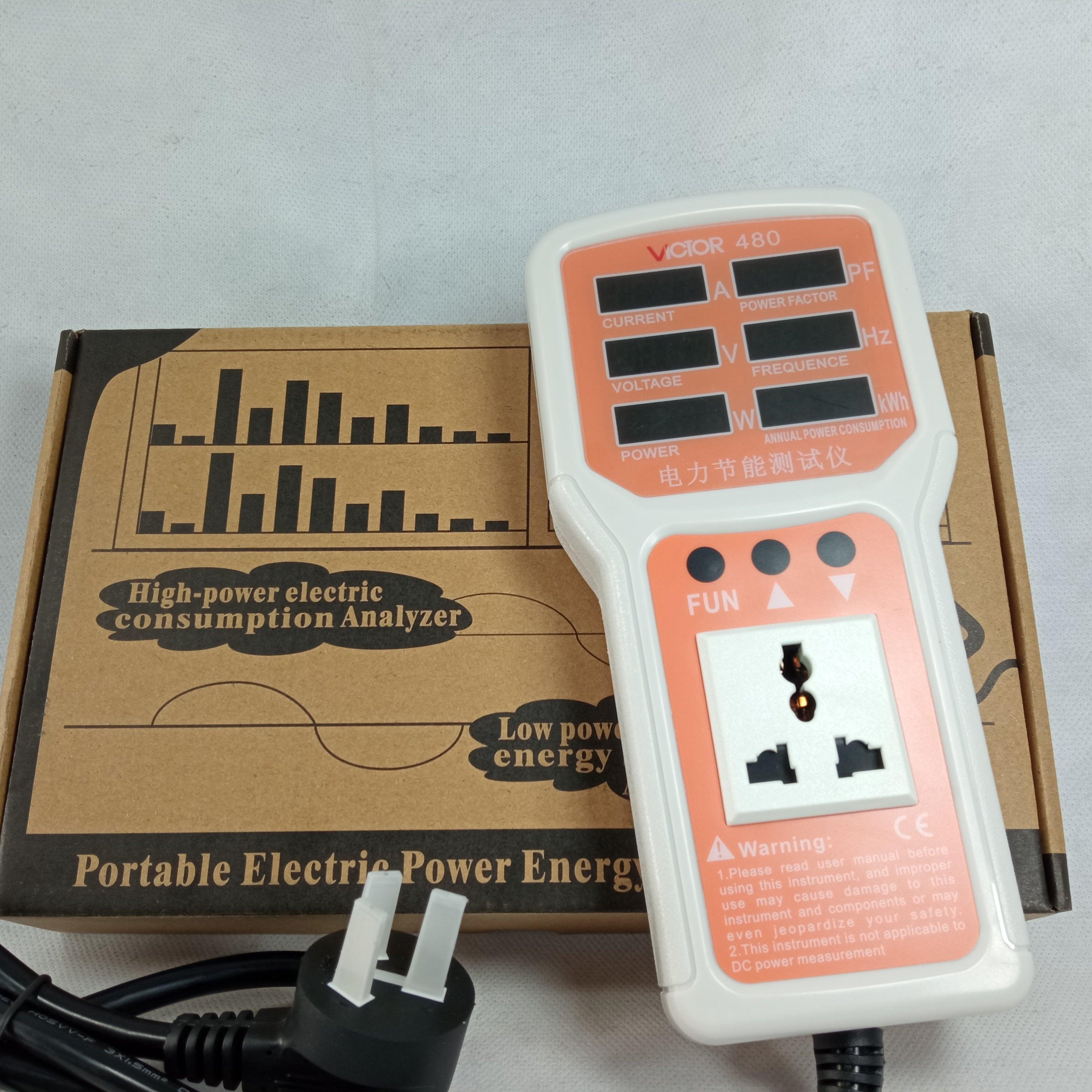 VC480 Energy Saving Monitor Consumption Meter Single Phase Annual Electricity in Pakistan thumbnail 4