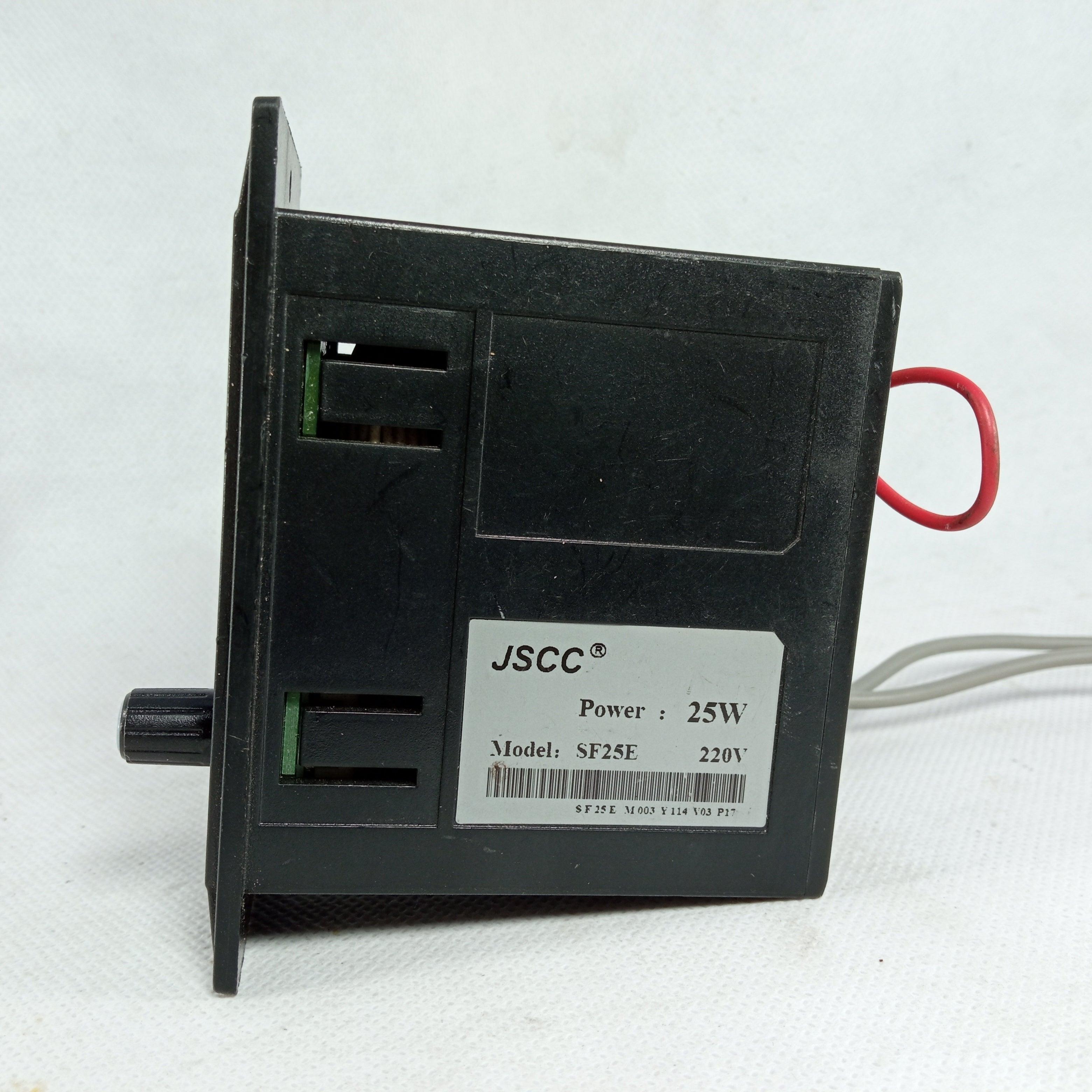 JSCC SF25E 25W 220V Motor Speed Controller used item in Pakistan thumbnail 3