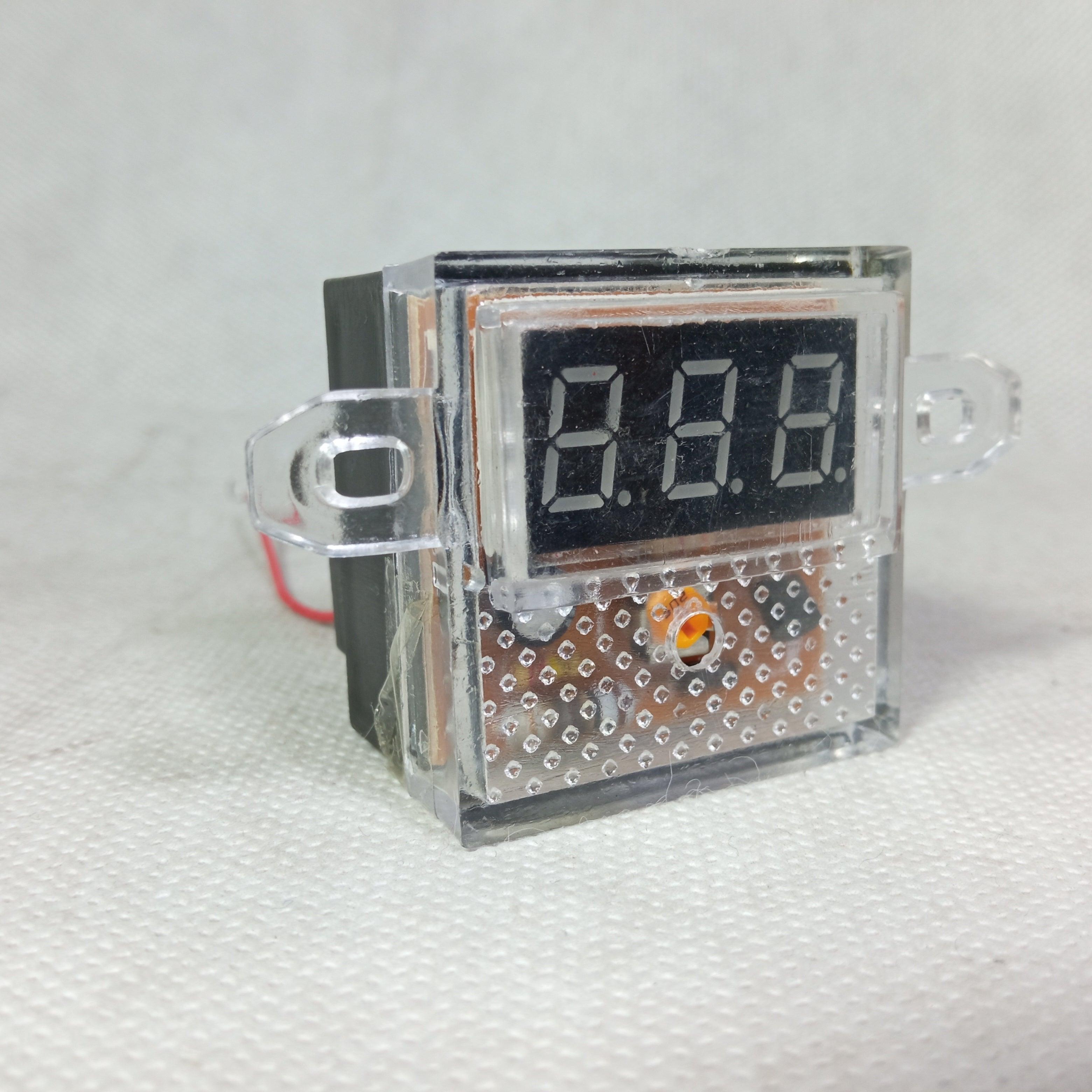 DC Volt Meter Range 8 to 30V Led Digital Voltage Panel Meter in Pakistan thumbnail 3