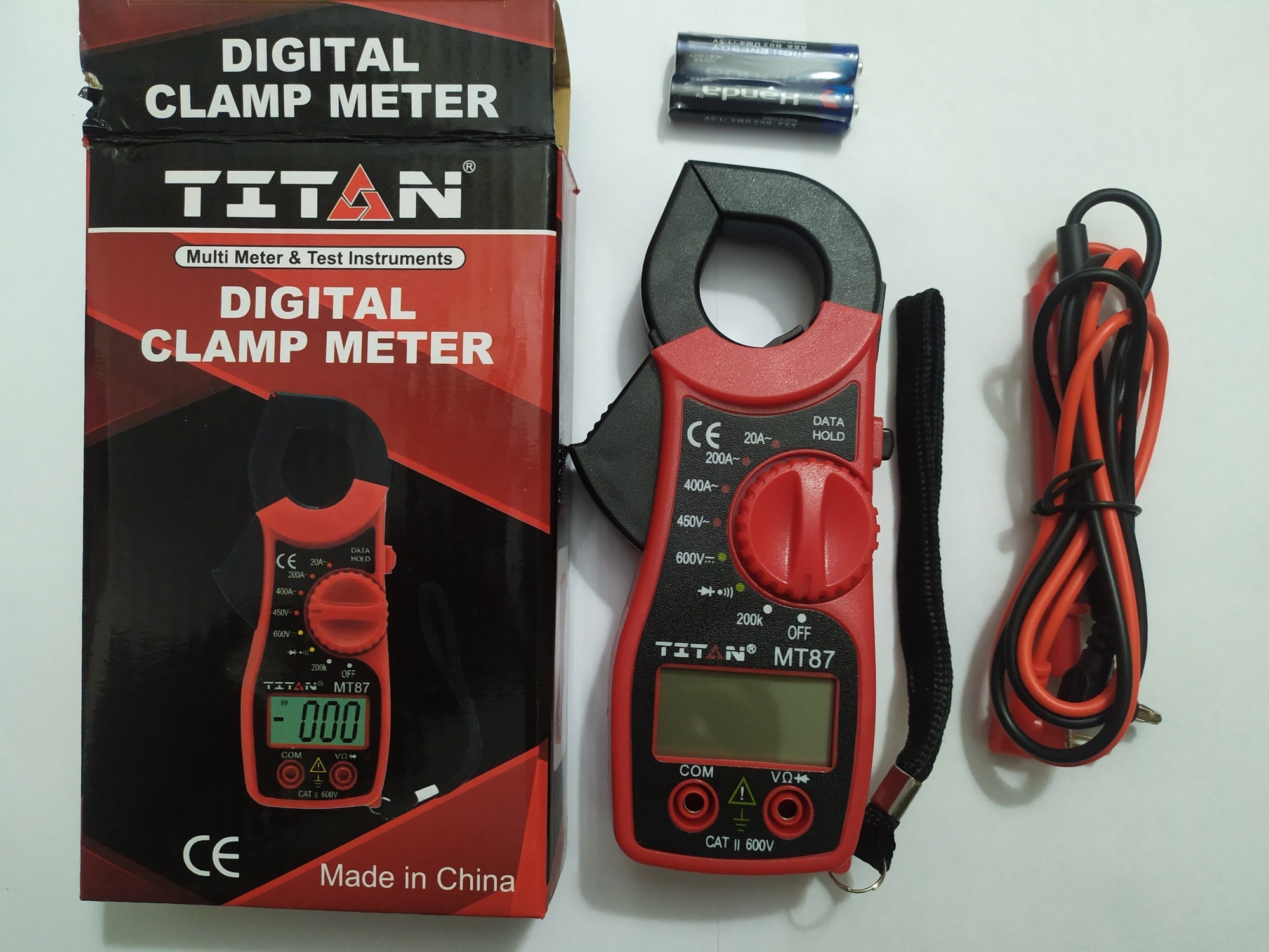Titan MT87 Digital Clamp Multi & Ampere Meter in Pakistan