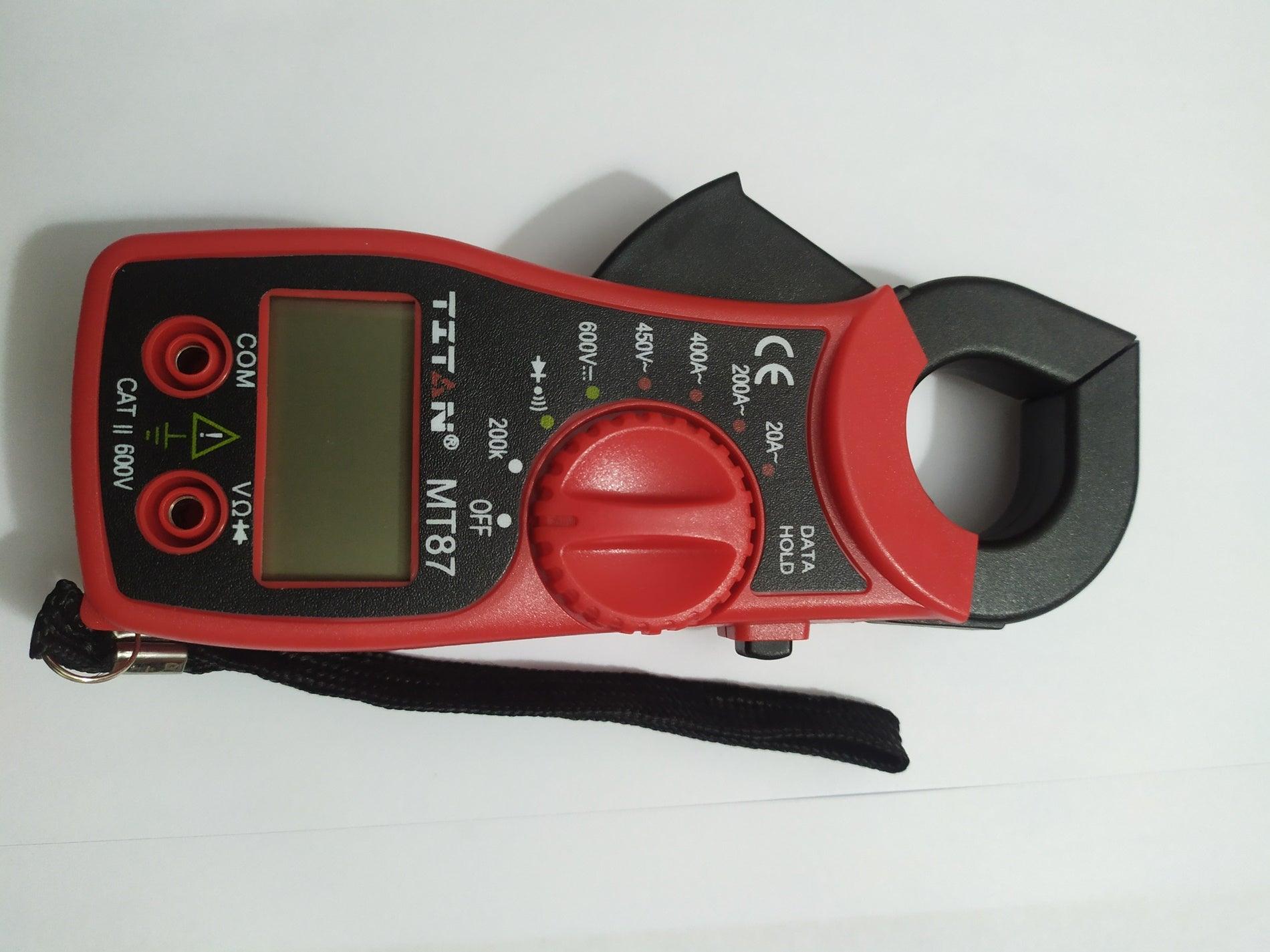 Titan MT87 Digital Clamp Multi & Ampere Meter in Pakistan thumbnail 6