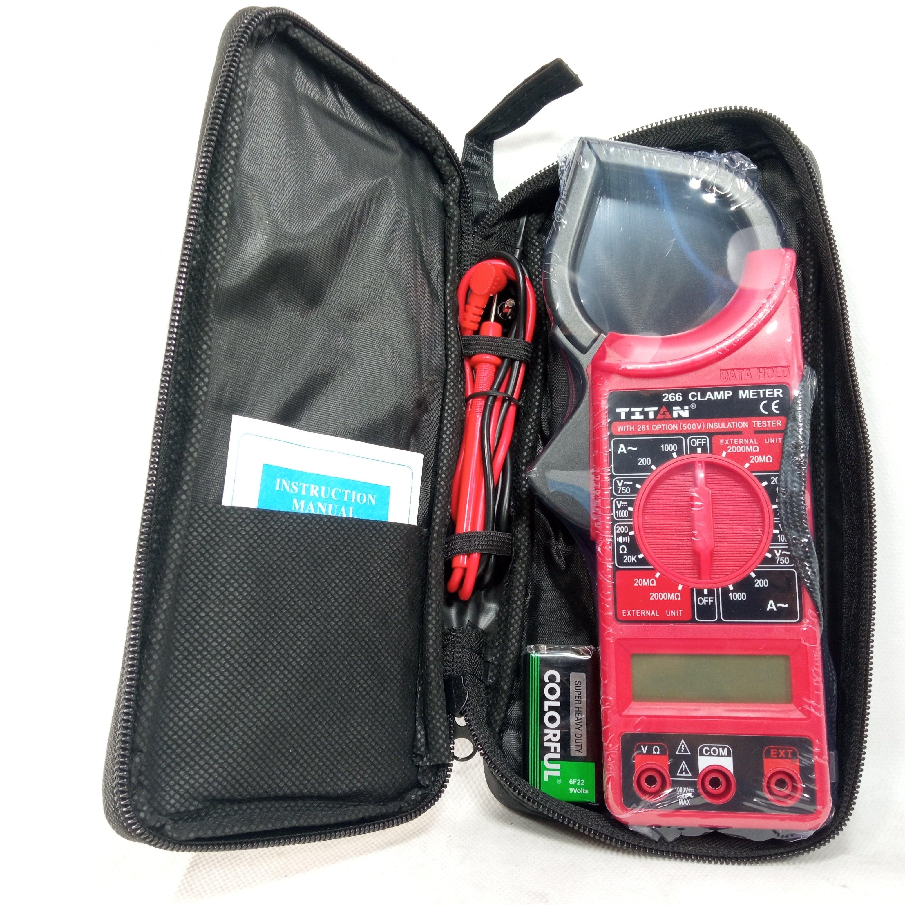 Titan Digital Clamp Meter DT266 in Pakistan
