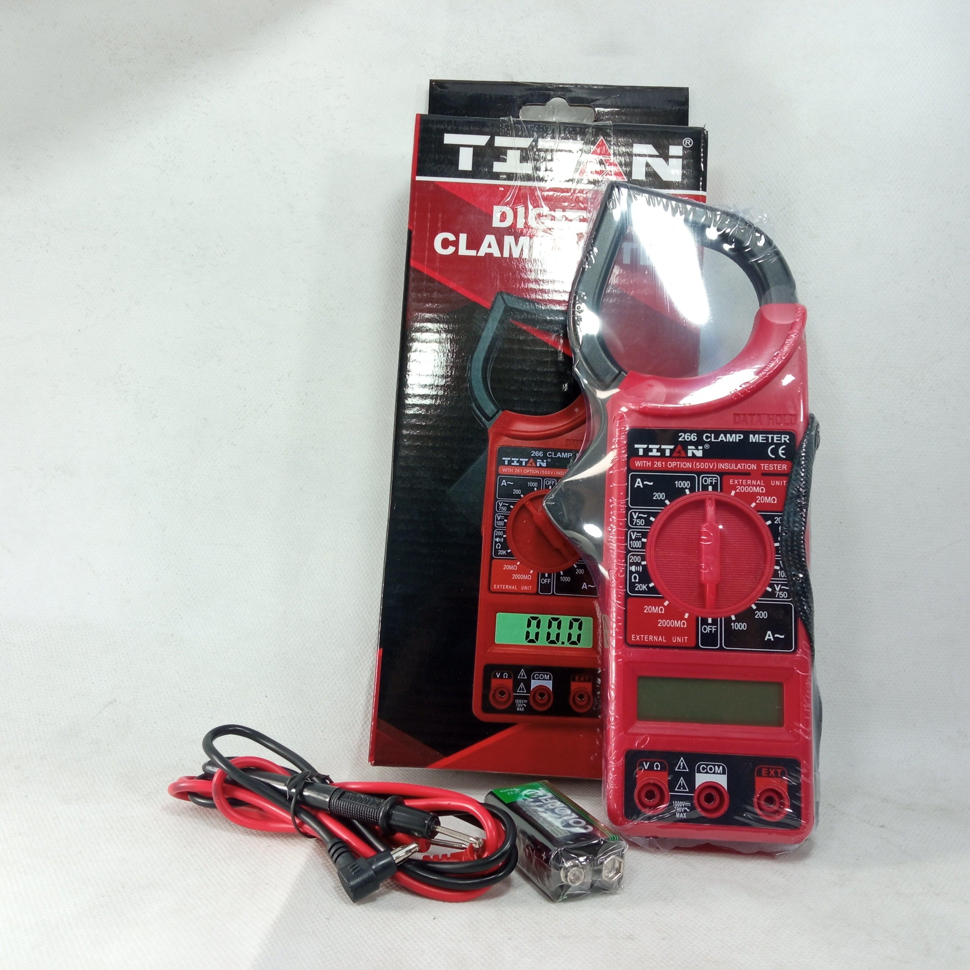 Titan Digital Clamp Meter DT266 in Pakistan thumbnail 2