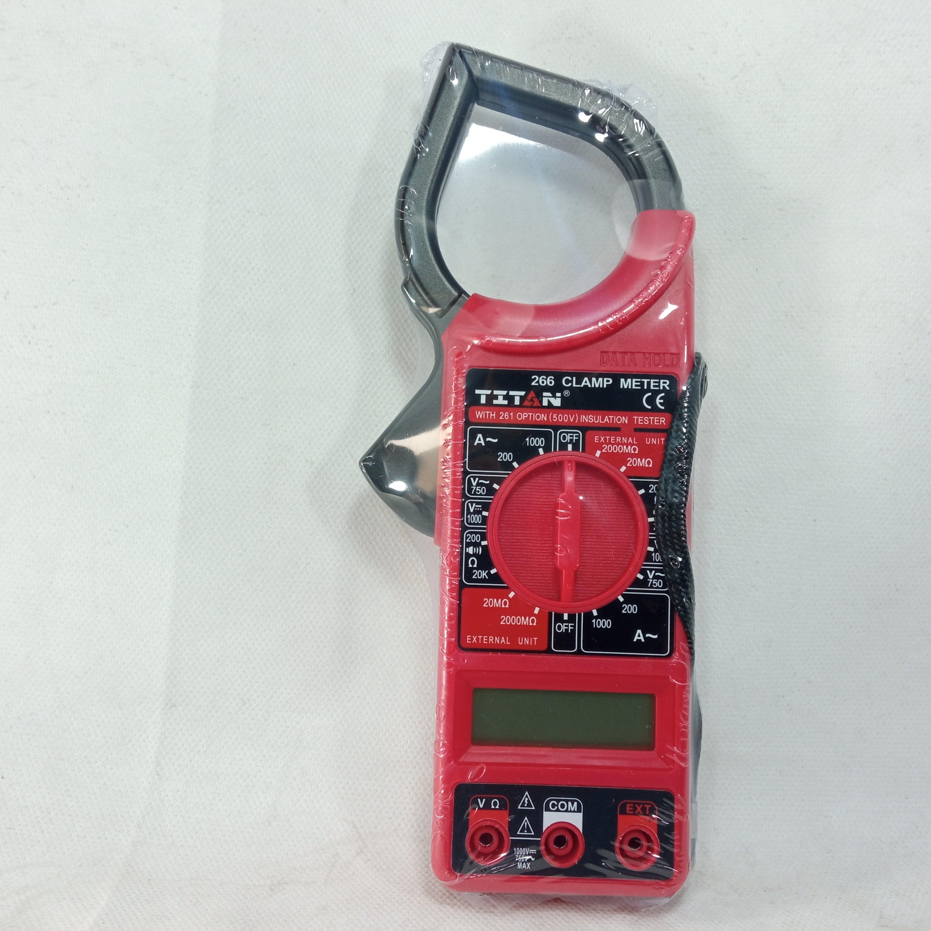 Titan Digital Clamp Meter DT266 in Pakistan thumbnail 4