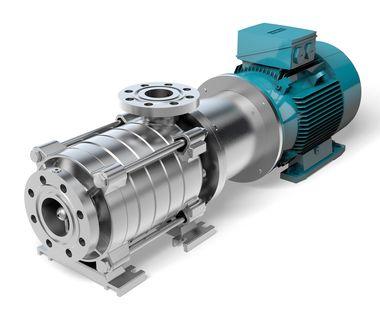 INLINE MULTI STAGE PUMPS used On Demand Product