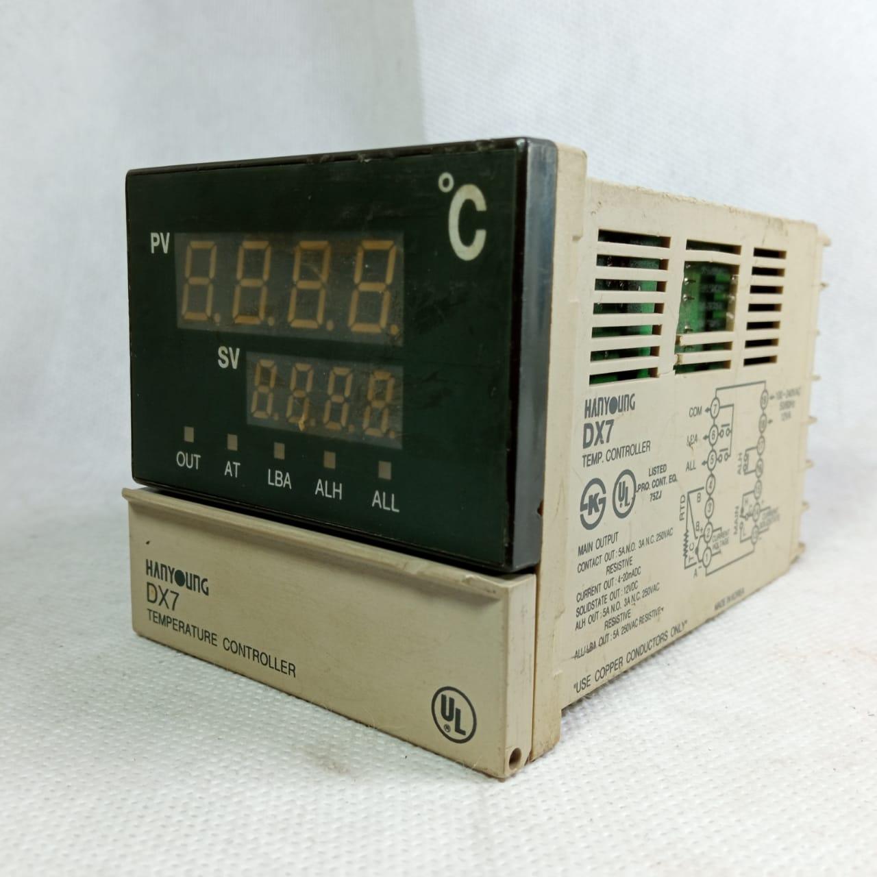 Hanyoung Nux DX7 Digital Temperature Controller 72X72 Pt Relay in Pakistan thumbnail 2