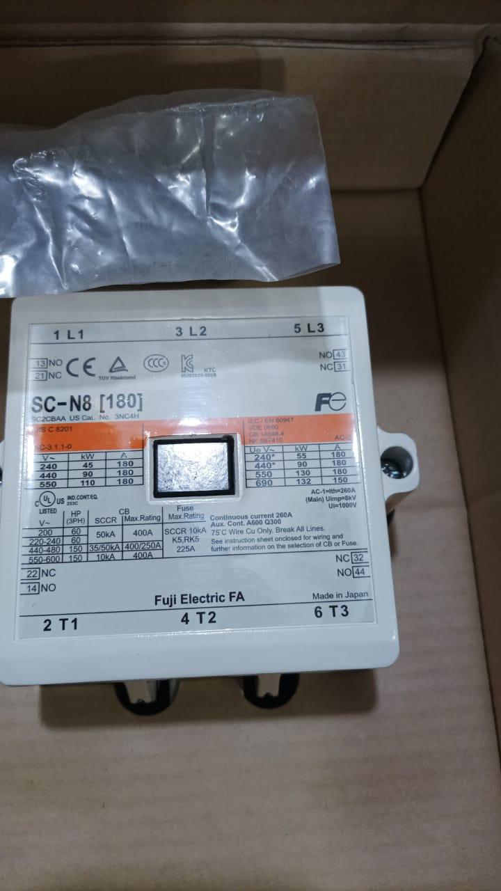Fuji SC-N8 2a2b Magnetic Contactor 3 Pole  Refurbished in Pakistan thumbnail 3