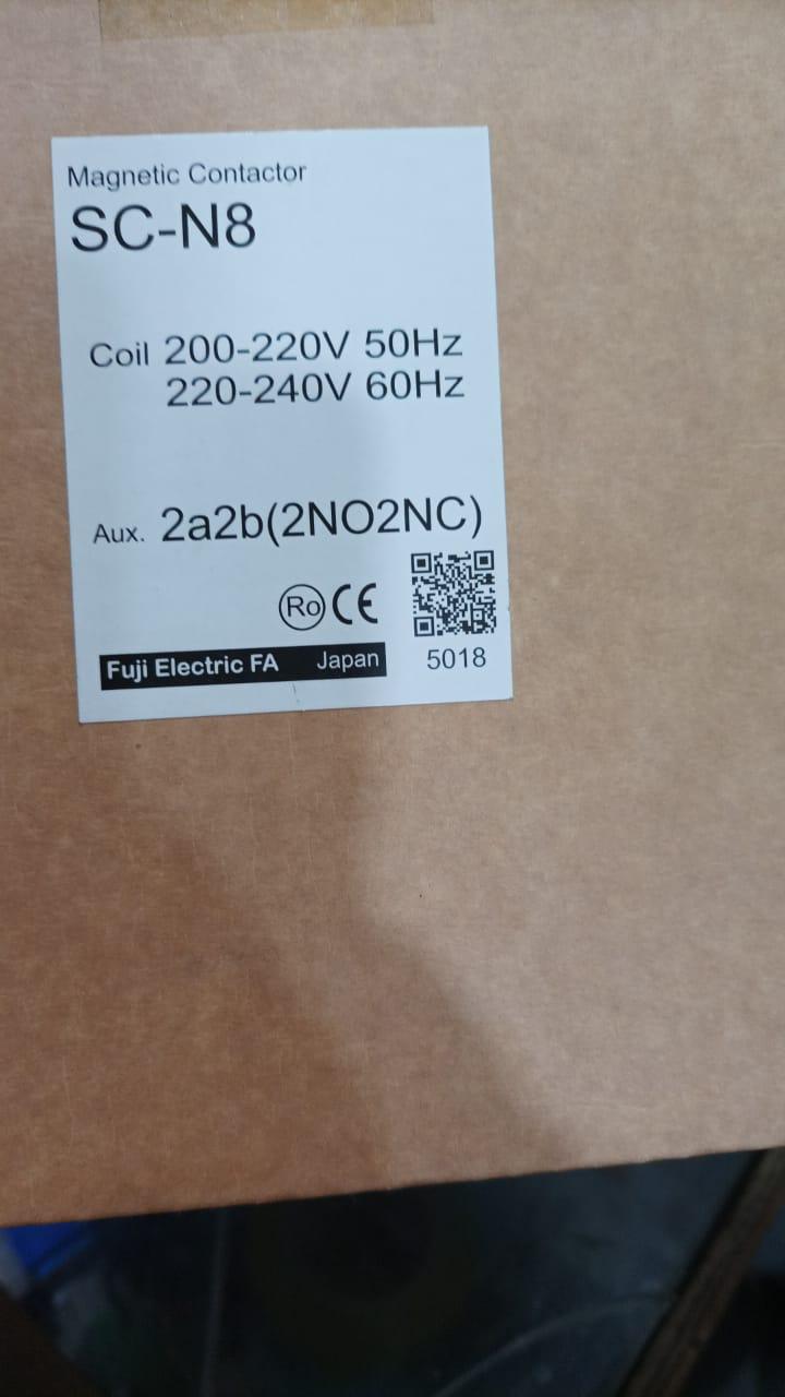Fuji SC-N8 2a2b Magnetic Contactor 3 Pole  Refurbished in Pakistan thumbnail 4