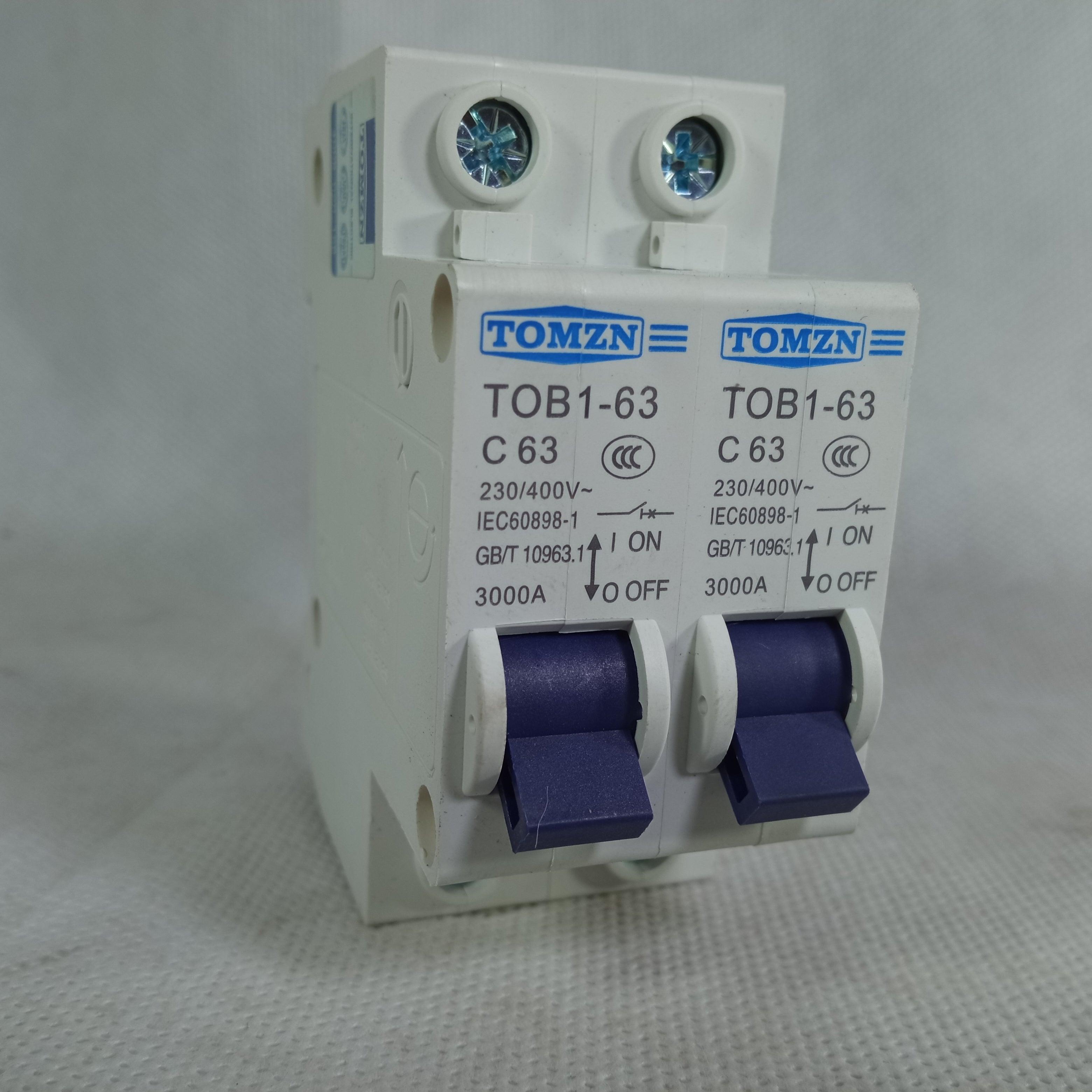 TOMZN Change Over Manual Transfer Switch Circuit Breaker TOB1 63 in Pakistan thumbnail 4