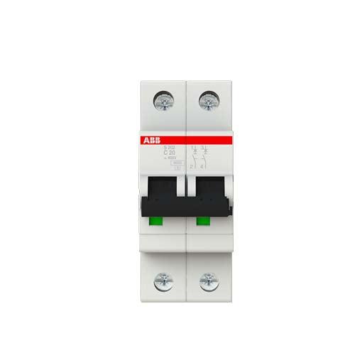 ABB Miniature Circuit Breaker S202-C20 2P 400V 20A in Pakistan - 20A
