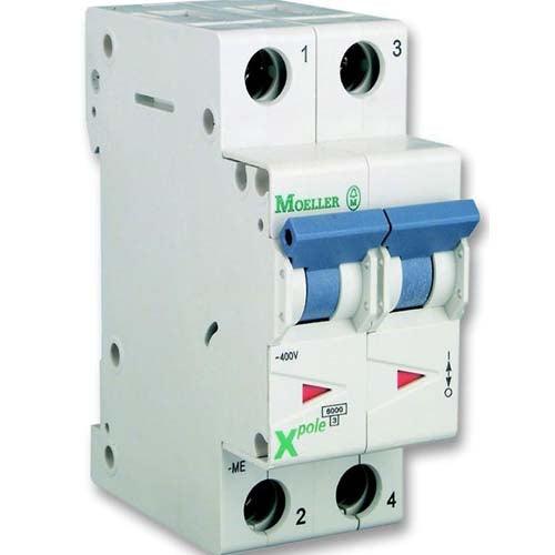 MCB DC, Moeller X pole PLS6-C6/2-MW 2 pol in Pakistan