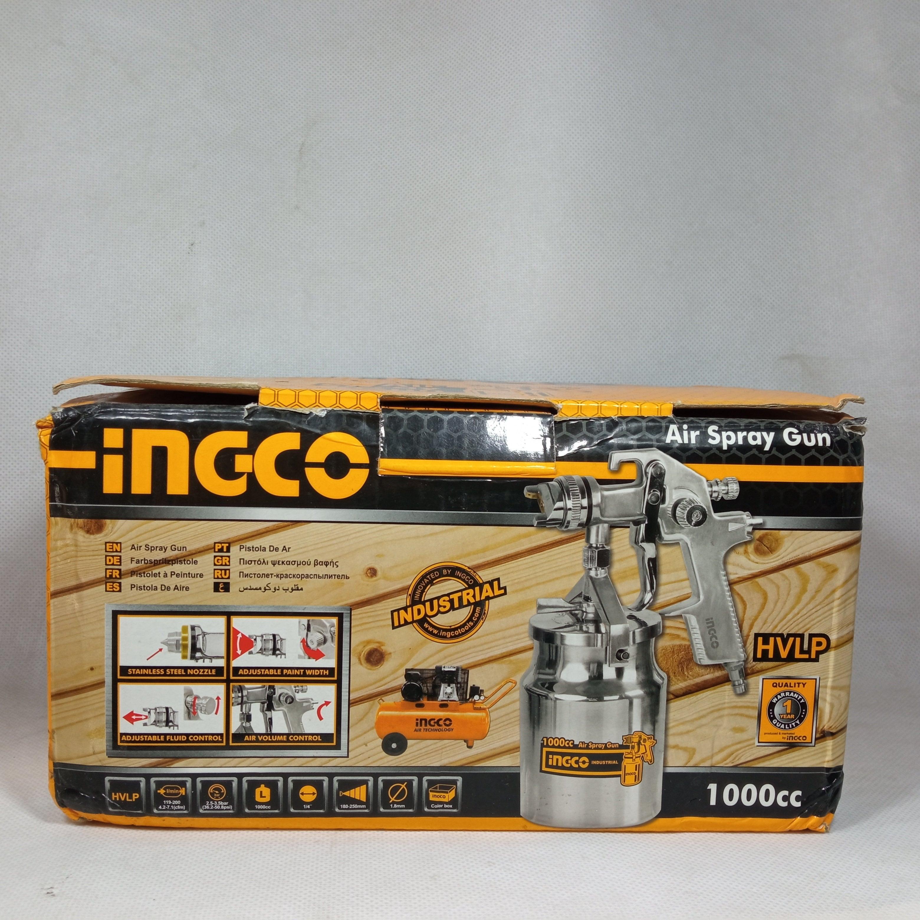 INGCO HVLP Spray Gun ASG2101 1000cc in Pakistan thumbnail 5