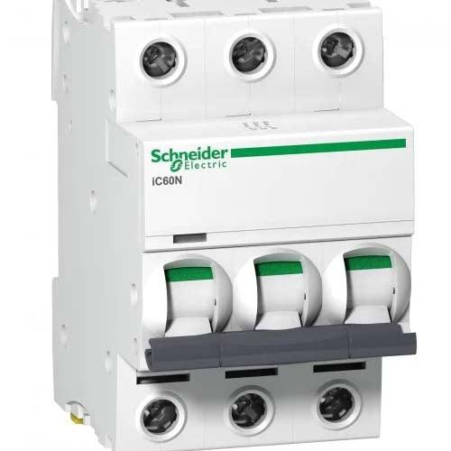 Schneider A9F44306 iC60N MCB C6A 3Pole in Pakistan