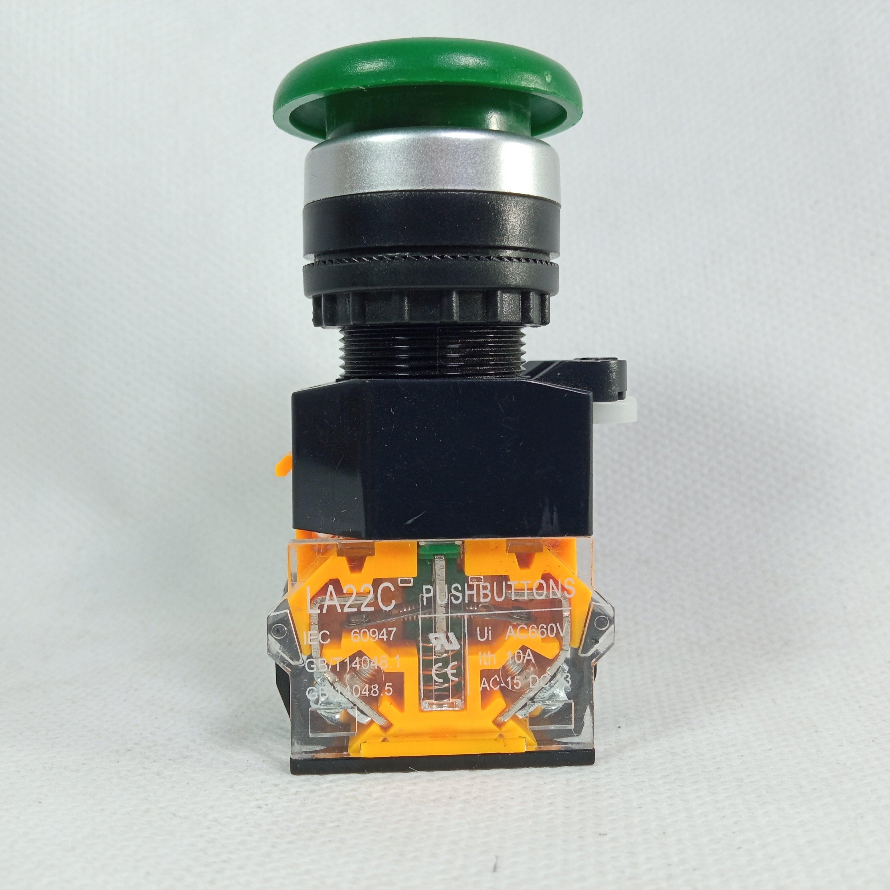 Emergency Stop Switch Momentory Tik Tik in Pakistan - RED