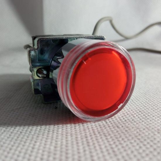 Push Button LA1391-BE101 With Light 22mm in Pakistan - Red thumbnail 2