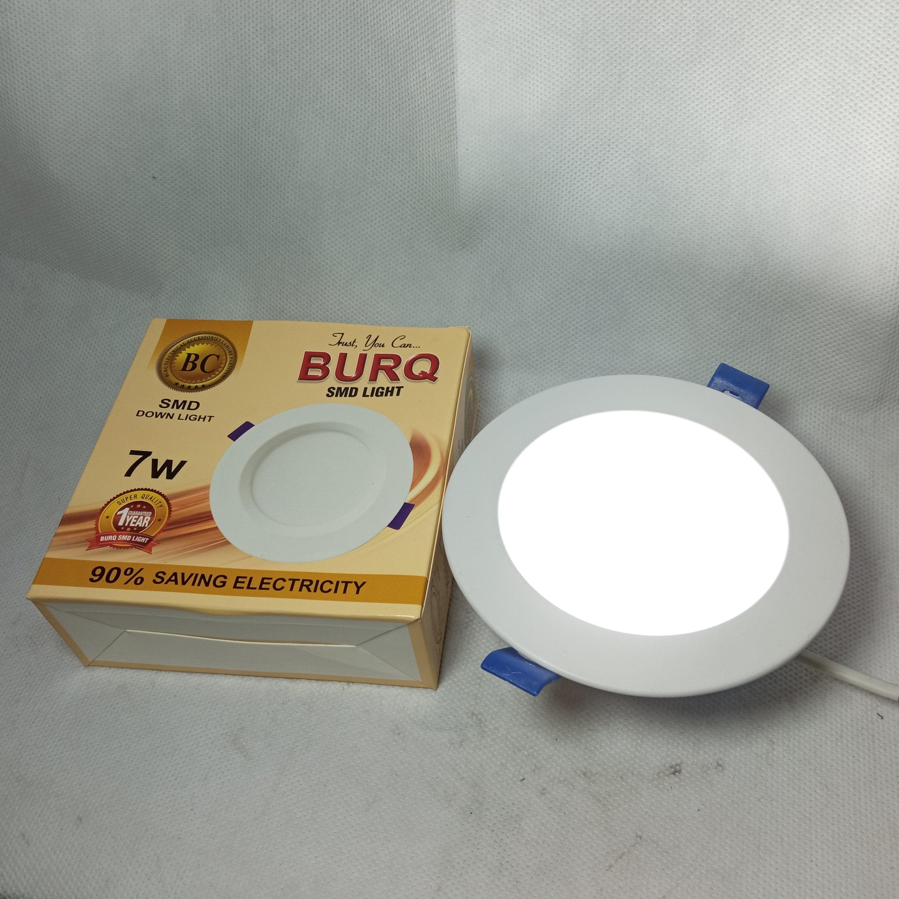 BURQ SMD Light Down Light 90% Saving Electricity in Pakistan - 12W (3 Pcs)