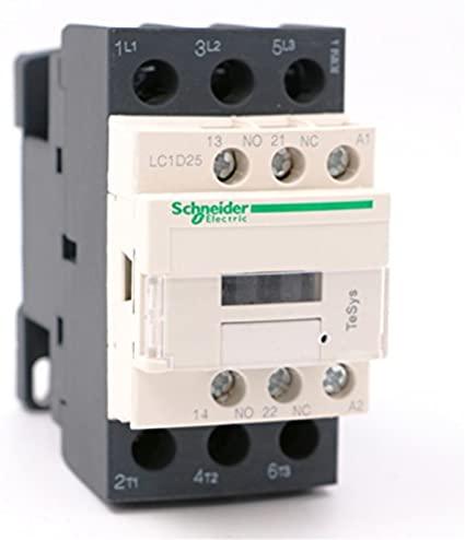 AC Contactor 3P LC1D25 LC1D25G7 LC1-D25G7 25A 120V AC coil in Pakistan