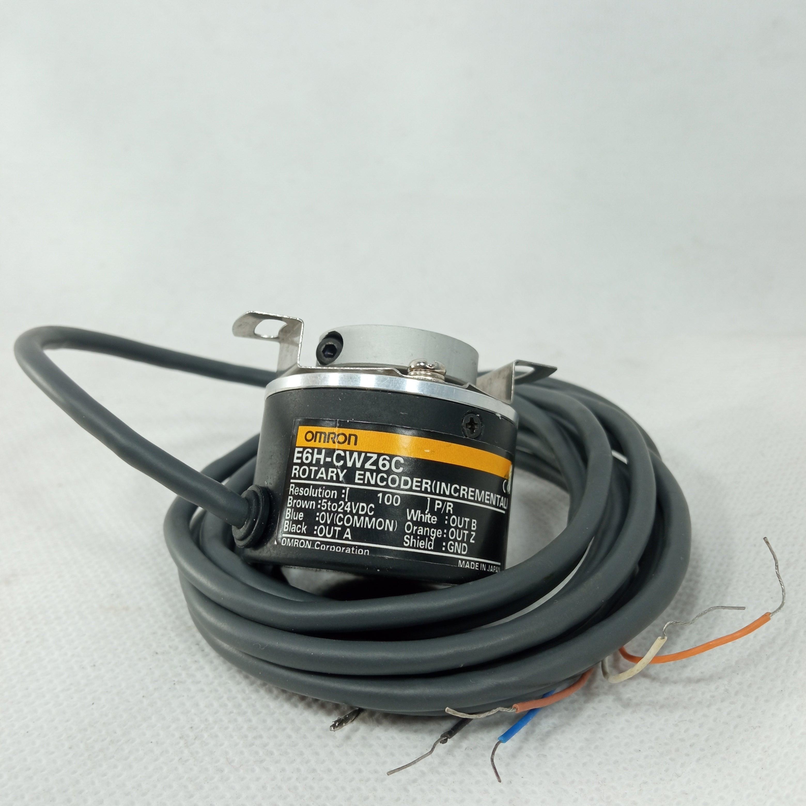 100PPR Omron E6H-CWZ6C Rotary Encoder 5 24VDC in Pakistan