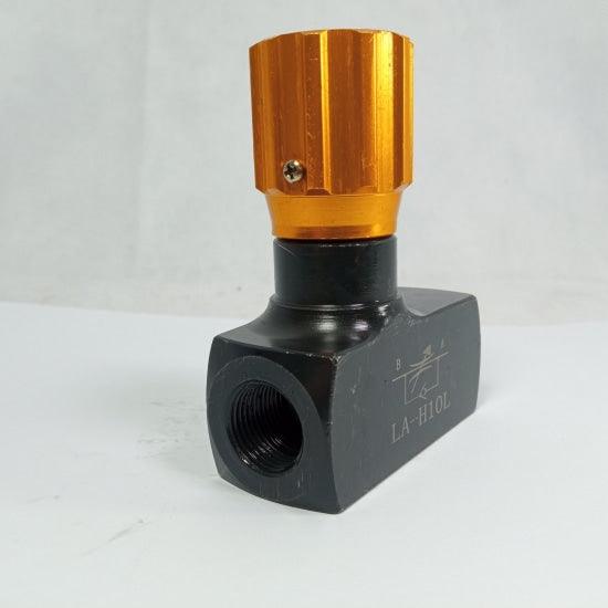 Hydraulic Throttle Valve Flow Control LA-H10L, LA-H16L in Pakistan - 1/2 inch thumbnail 5