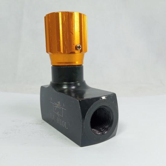 Hydraulic Throttle Valve Flow Control LA-H10L, LA-H16L in Pakistan - 1/2 inch thumbnail 6