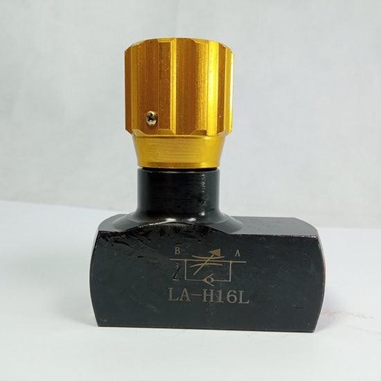 Hydraulic Throttle Valve Flow Control LA-H10L, LA-H16L in Pakistan - 1 inch thumbnail 7