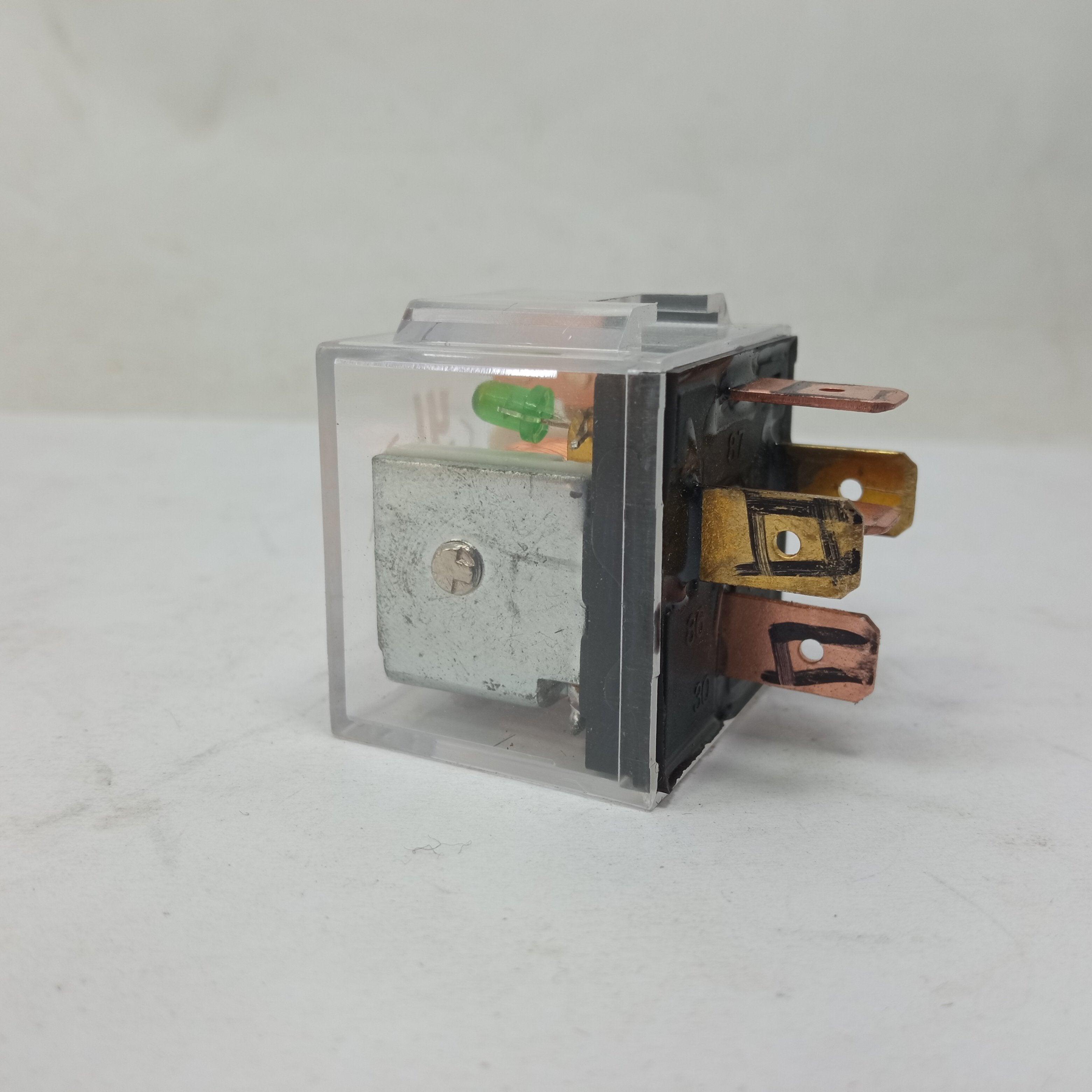 Automotive Relay Green Led Indicator Light JD2914 24V 80A 5pin thumbnail 4