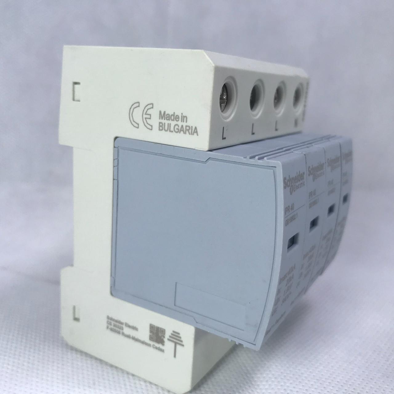 SCHNEIDER SURGE PROTECTOR IPR40 4P 40KA in Pakistan - AC-2P-340V 40KA thumbnail 5