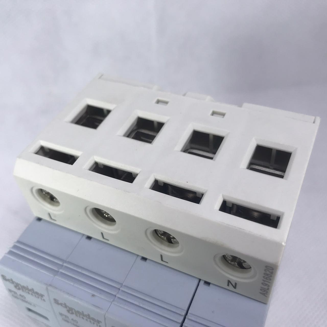 SCHNEIDER SURGE PROTECTOR IPR40 4P 40KA in Pakistan - AC-2P-340V 40KA thumbnail 6
