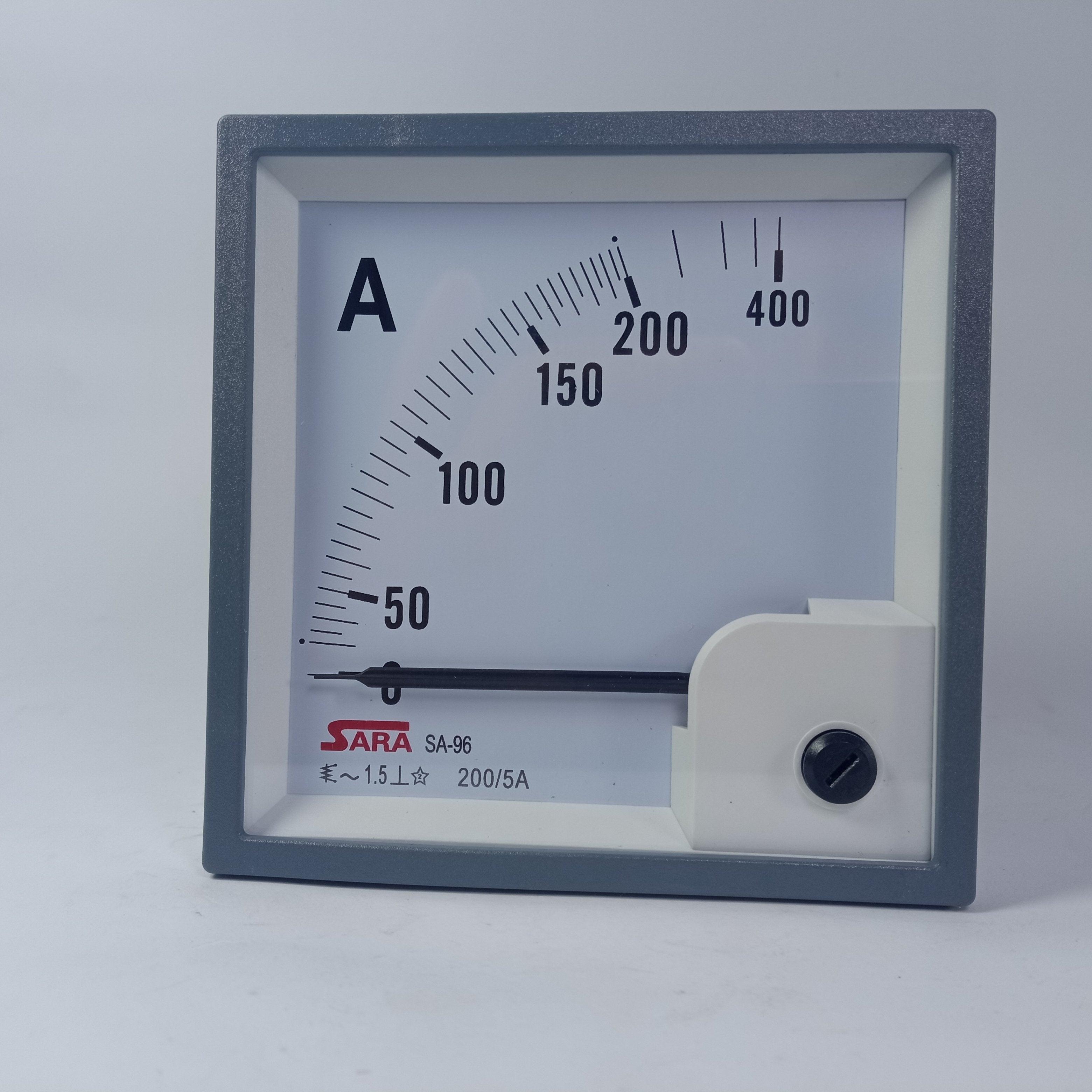 SARA Ammeter Panel Meter SA-96 200 5A in Pakistan thumbnail 2