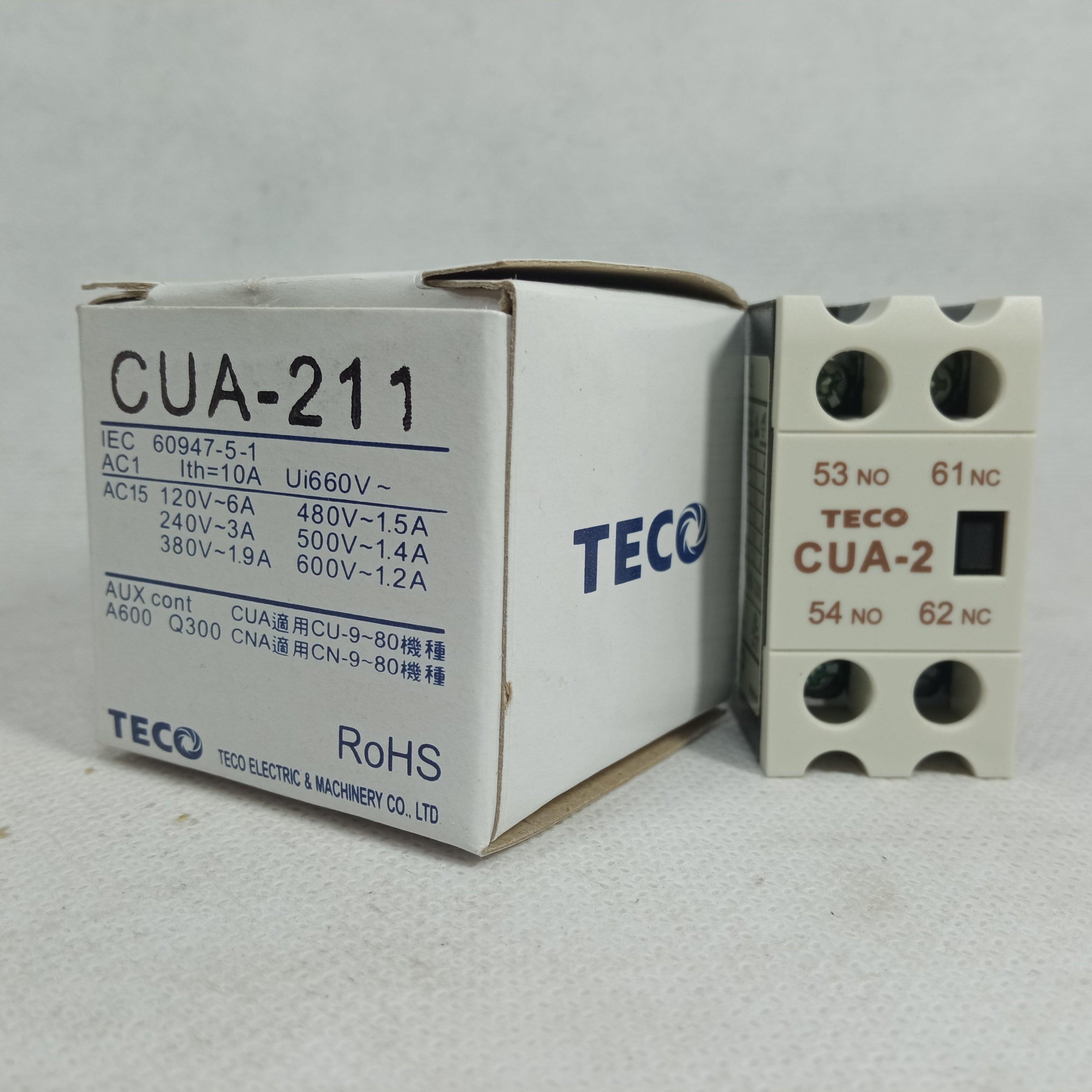TECO AC Contactor Auxiliary Contact CUA-2 in Pakistan