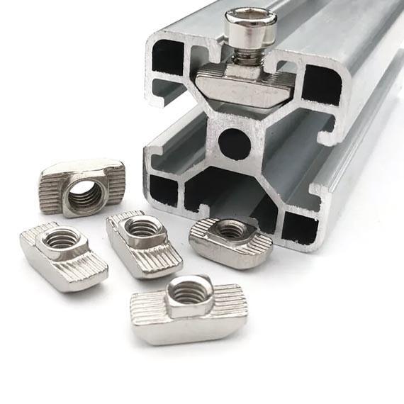T Nuts Aluminium Extrusion Profile Parts in Pakistan 20pcs - T-NUT 40xM5 thumbnail 2