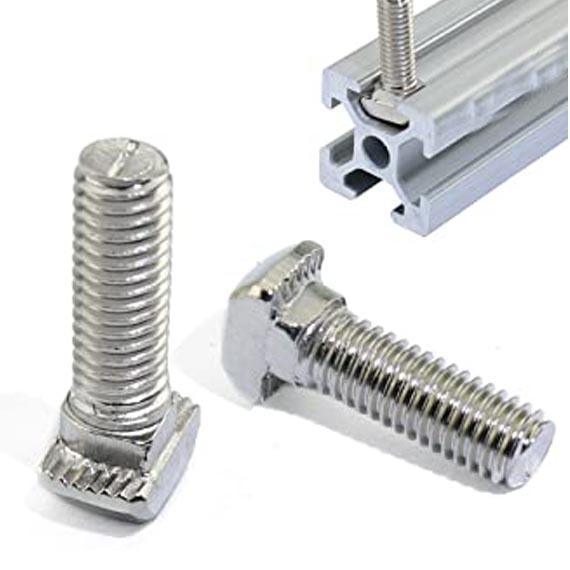 T Bolt  Hammer Bolt  Aluminium Extrusion Profile Parts PCS in Pakistan - 40xM8-20 thumbnail 2