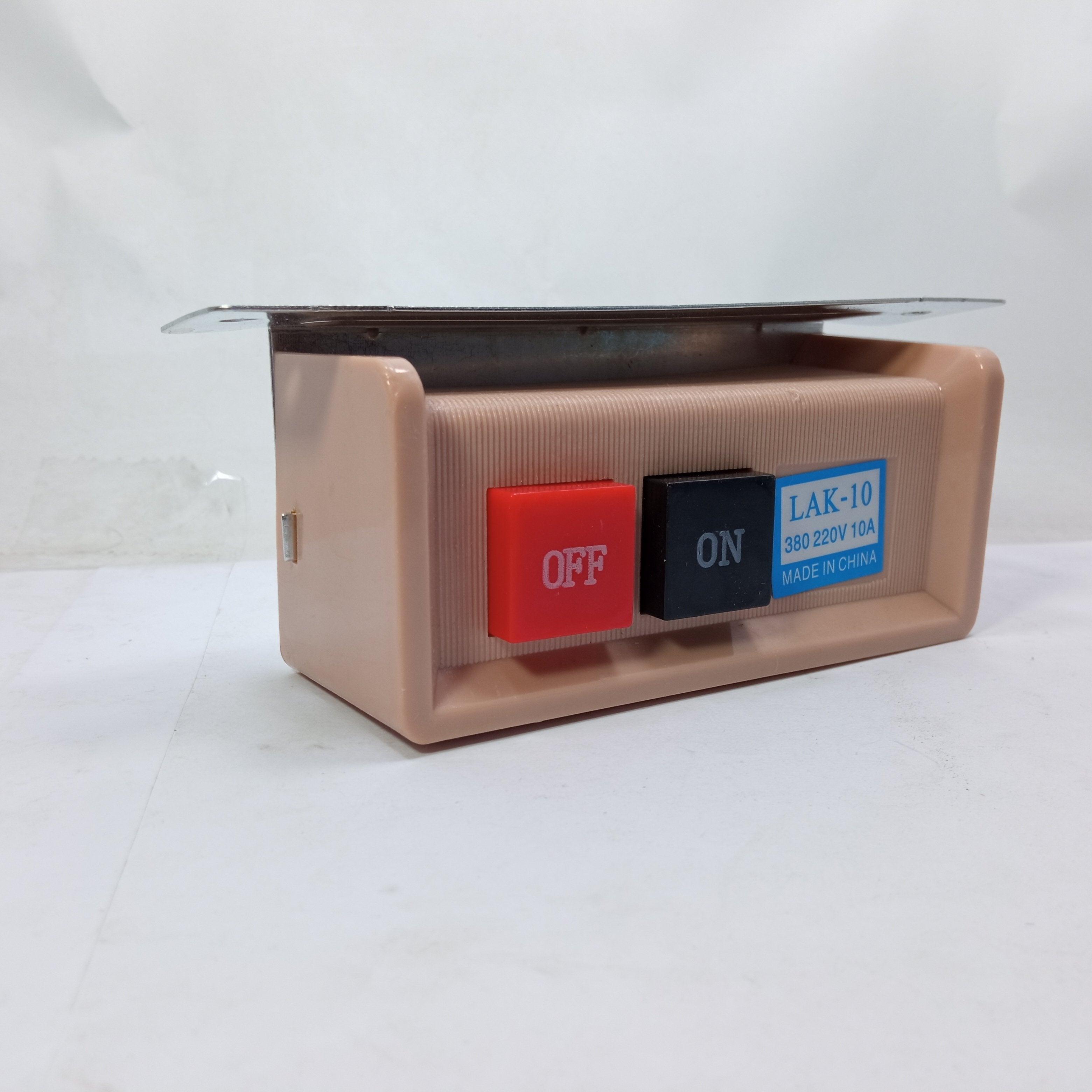 LAK-10 ON/OFF Start Stop Flush Mounted Push Button Switch thumbnail 2