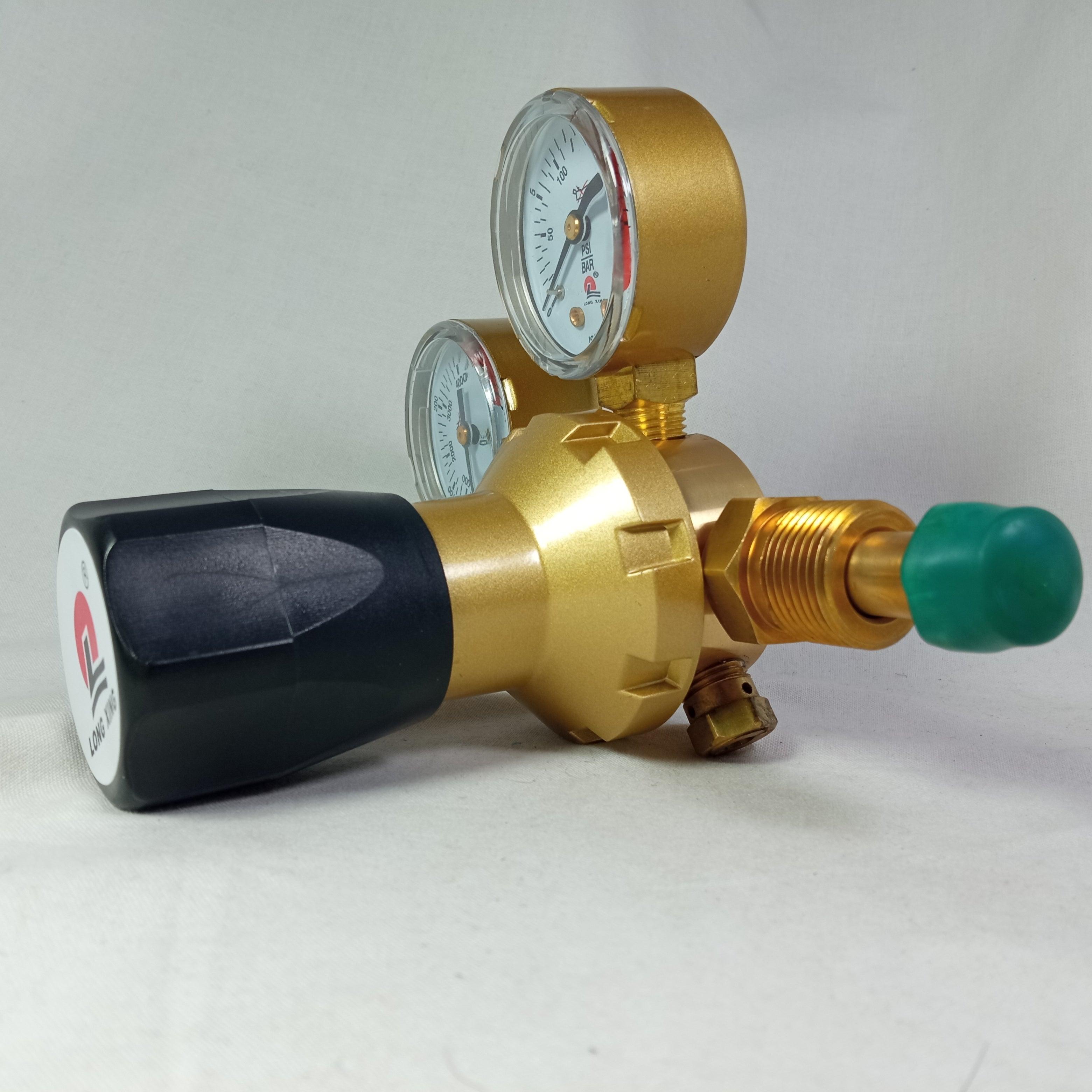 M66/861oxygen regulator gas pressure gauge High Low Pressure manometer oxygen In Pakistan thumbnail 8