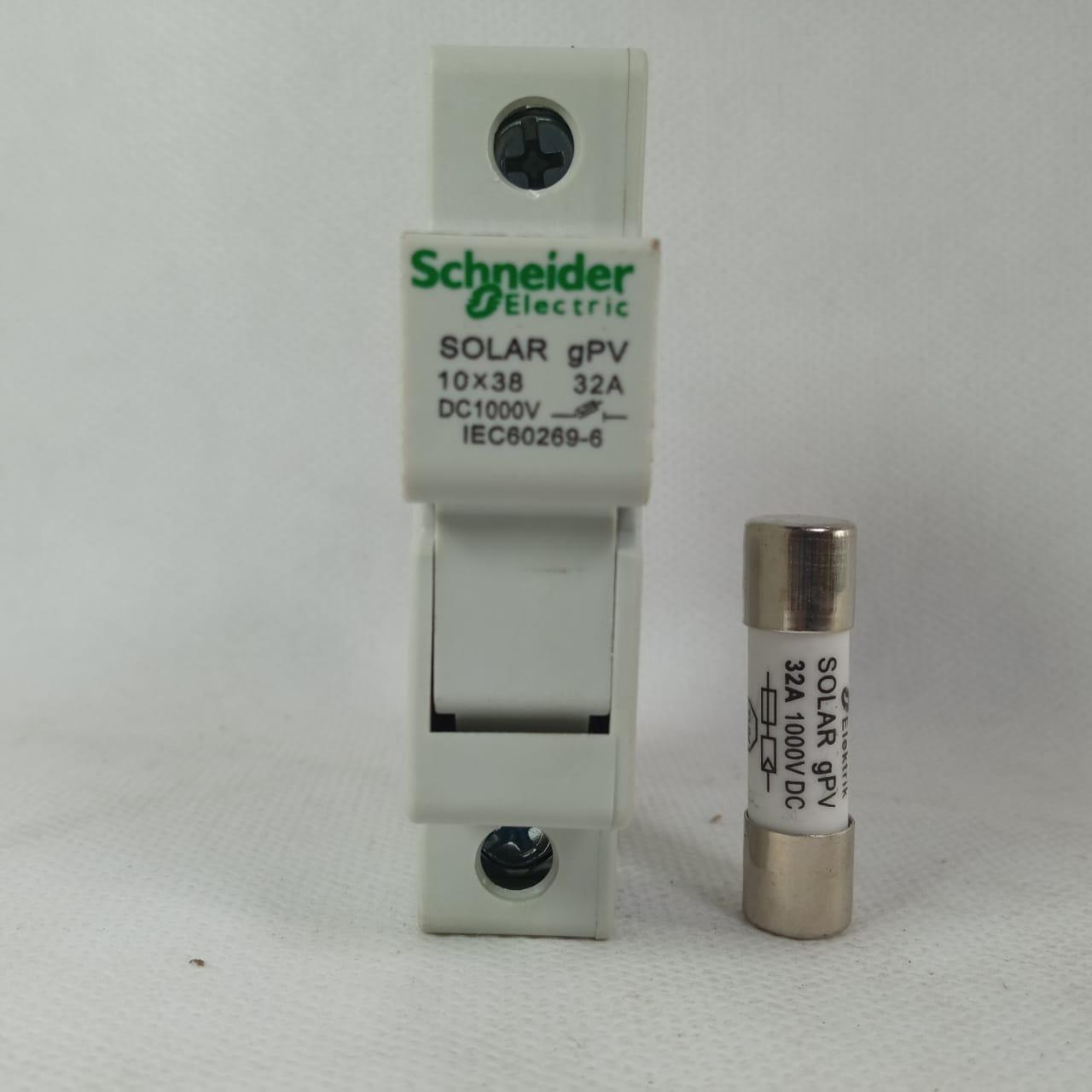 Schneider DC Fuse Holder 32A   holder + fuse  In Pakistan - 15A thumbnail 2