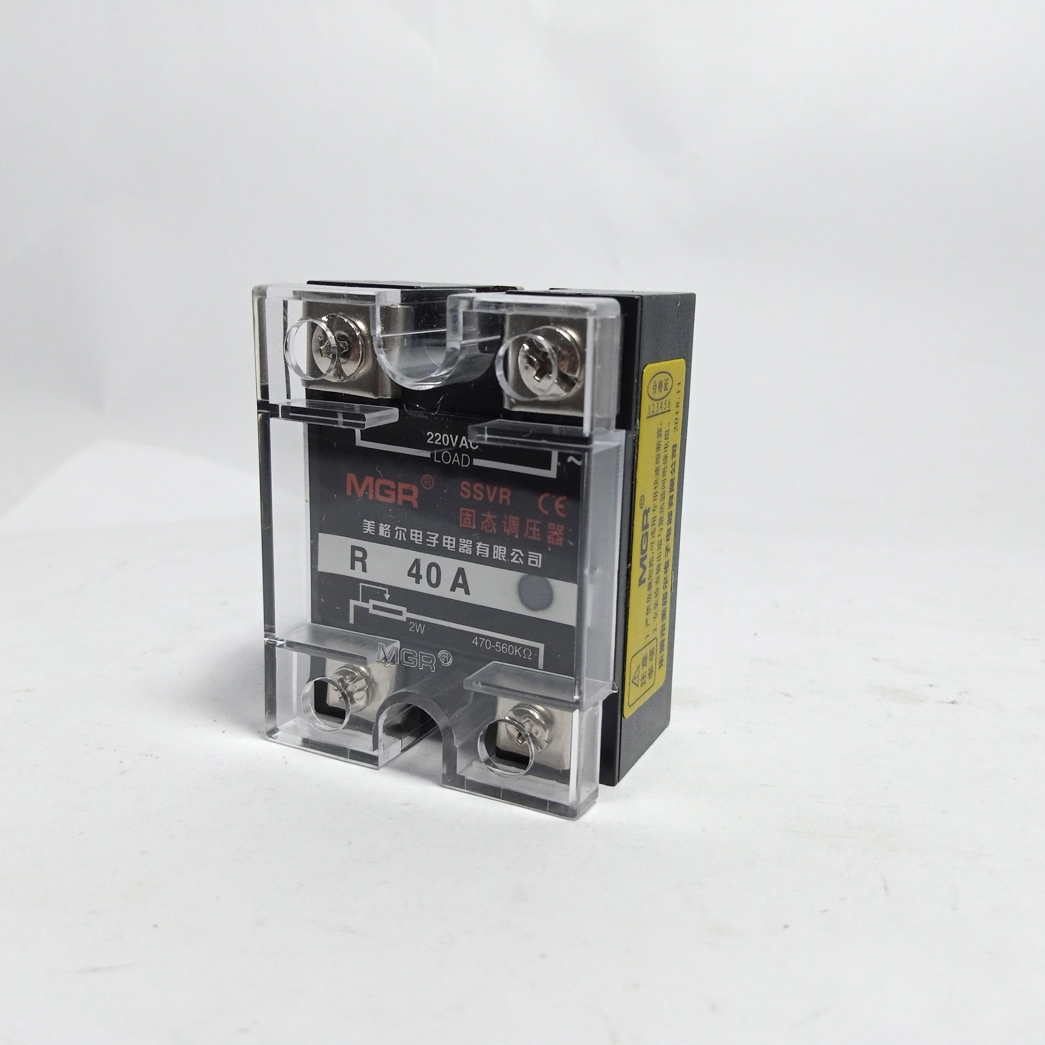 220V AC Single Phase SSVR 40A Solid State Voltage Regulator Relay in Pakistan - 40A