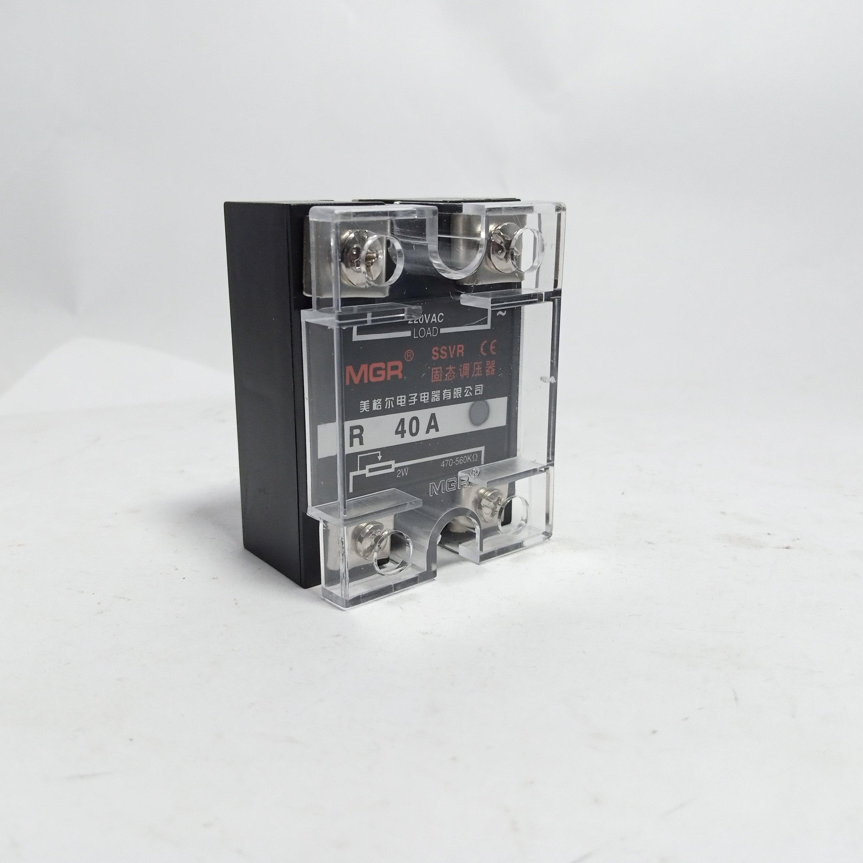 220V AC Single Phase SSVR 40A Solid State Voltage Regulator Relay in Pakistan - 50A thumbnail 2