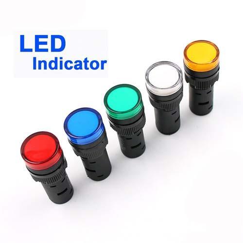 1 Piece LED Indicator Light 16mm Panel Mount in Pakistan - Green / 220V thumbnail 3